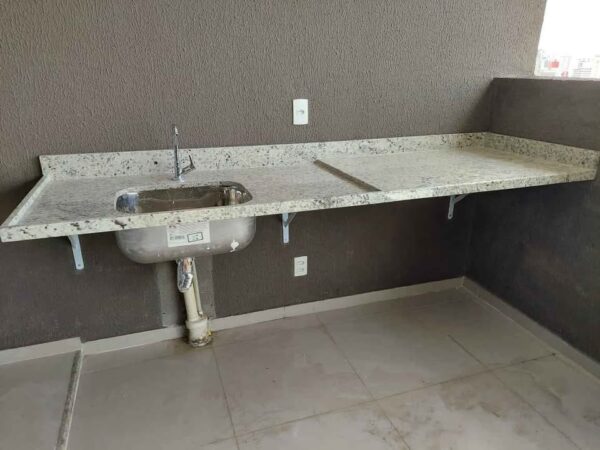 Pia de Granito com Torneira Celite – Completa