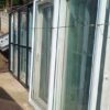 Porta de Alumínio Branco com Duas Folhas de Correr - Imagem 2