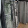 Porta de Alumínio Grafite com Vidro Inteiro Laminado - Imagem 3