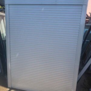 PORTA PERSIANA INTEGRADA BRANCA